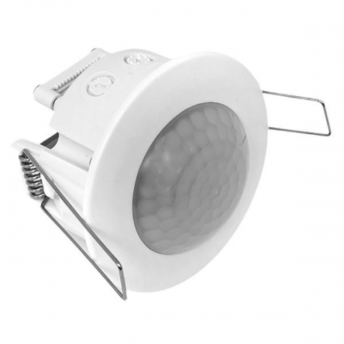 Датчик движения (ИК) MS-100 (ДД) встраив. 1200Вт 360град. до 6м IP20 EKF dd-ms-100 dd-ms-100