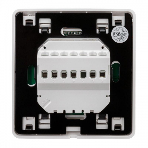 Термостат программируемый R51XT (HW-500; RTC 51.716; ST-16; ETT-1) 3.6кВт 16А для теплых полов датчик пола; датчик воздуха бел. Rexant 51-0532 51-0532