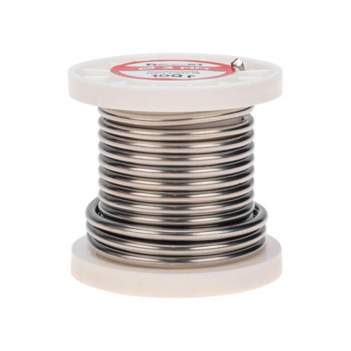 Припой катушка ПОС-61 без канифоли (d3.0мм 100гр) Rexant 09-3124 09-3124