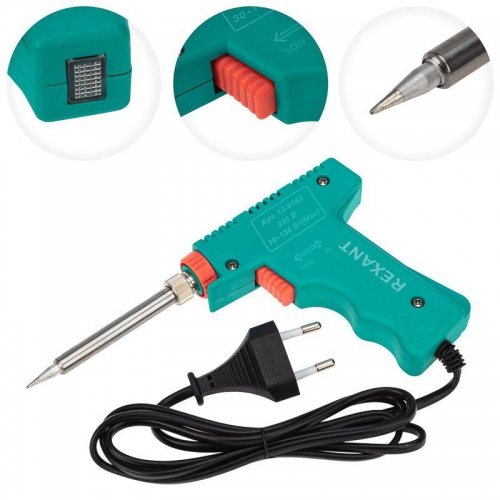 Паяльник импульсный (HS-50) 220В 30-130Вт (ZD-80) REXANT 12-0162 12-0162