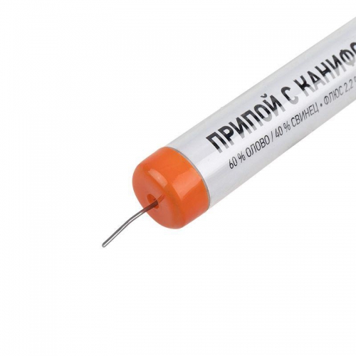 Набор для пайки №11 (паяльник 30Вт подставка губка для удаления припоя канифоль припой) Rexant 12-0165 12-0165