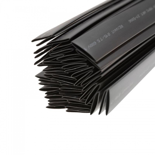 Трубка термоусадочная 15.0/7.5 1м черн. REXANT 21-5006 21-5006