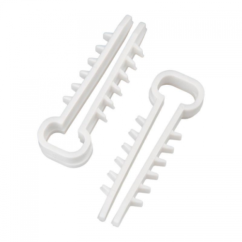 Дюбель-хомут 5-10 прямоуг. бел. (уп.100шт) Rexant 07-4610 07-4610