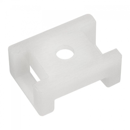 Площадка для крепления стяжки 22х16мм (ПС-2) бел. (уп.10шт) Rexant 07-2102-10 07-2102-10