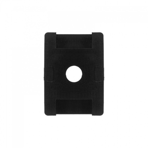 Площадка для крепления стяжки 22х16мм (ПС-2) черн. (уп.10шт) Rexant 07-2103-10 07-2103-10