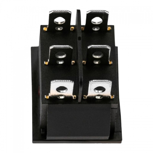 Выключатель клавишный 250В 15А (6с) ON-ON красн. с подсветкой (RWB-506 SC-767) (инд. упак.) Rexant 36-2350-1 36-2350-1