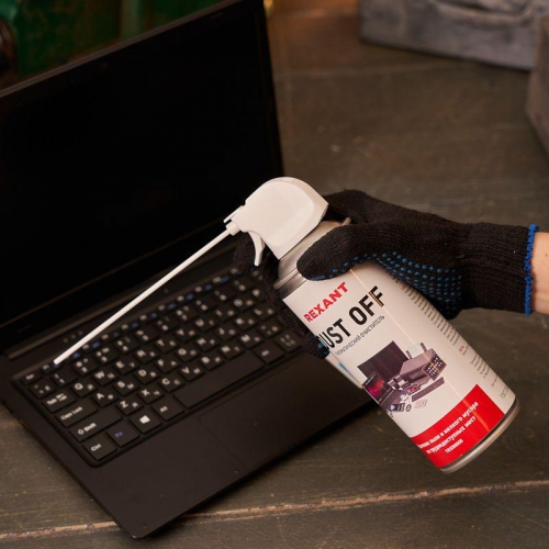 Очиститель пневматический высокого давления DUST OFF 400мл Rexant 85-0001 85-0001