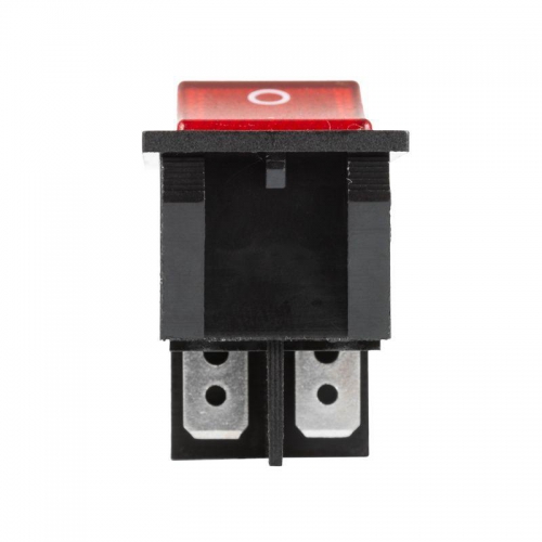 Выключатель клавишный 250В 25А (4с) ON-OFF красн. с подсветкой REXANT 36-2343 36-2343