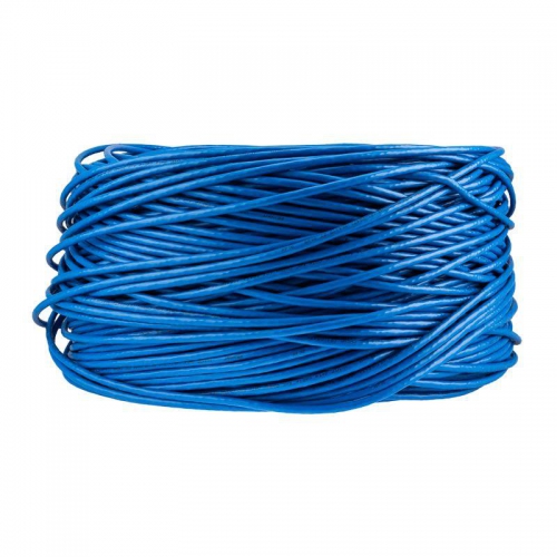 Кабель витая пара U/UTP кат.6 4х2х23AWG solid CU PVC син. 305м (м) Rexant 01-0047 01-0047
