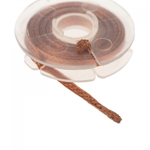 Лента медная для удаления припоя d=2.5мм 1.5м Rexant 09-3003 09-3003