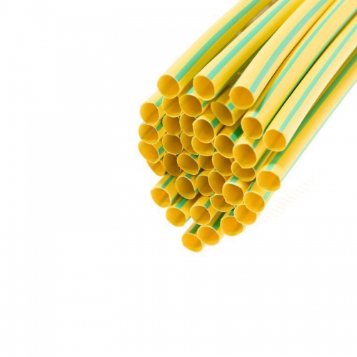 Трубка термоусадочная 6.0/3.0 1м желт./зел. Rexant 20-6007 20-6007