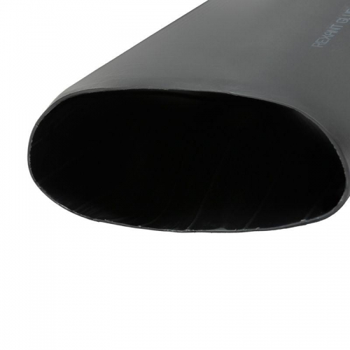 Трубка термоусадочная тонкостен. 160.0/50.0 с клеем (3:1) 1м черн. Rexant 26-0160 26-0160