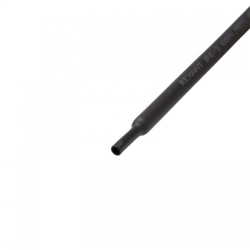 Трубка термоусадочная 6.0/3.0 1м черн. Rexant 20-6006 20-6006