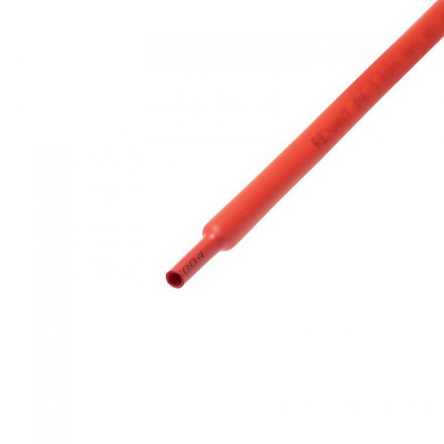 Трубка термоусадочная 6.0/3.0 1м красн. Rexant 20-6004 20-6004