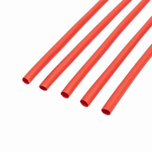 Трубка термоусадочная 6.0/3.0 1м красн. Rexant 20-6004 20-6004