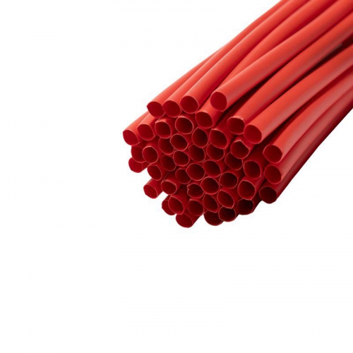 Трубка термоусадочная 6.0/3.0 1м красн. Rexant 20-6004 20-6004