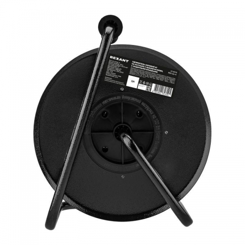 Удлинитель на метал. катушке 4х50м с заземл. IP44 КГ 3х2.5кв.мм с выключателем с защ. крышками Rexant 13-5016 13-5016