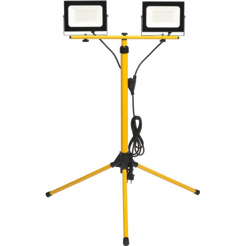 Прожектор светодиодный СДО 06-2x50Ш 6500К IP65 штатив черн. IEK LPDO606-2X050-65-K02 LPDO606-2X050-65-K02