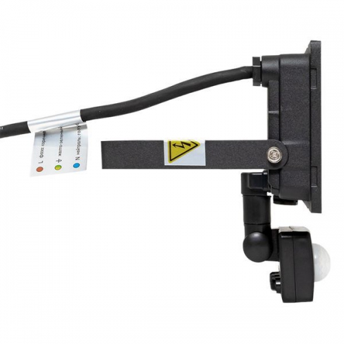 Прожектор светодиодный СДО-3004 50Вт 6500К IP54 с инфракрасным датчиком движения EKF FLL-3004-50D-6500 FLL-3004-50D-6500