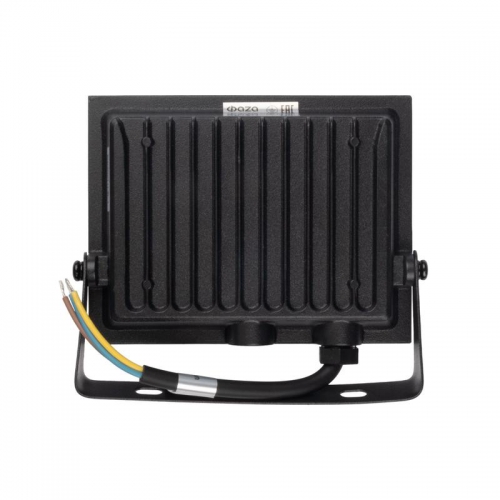 Прожектор светодиодный СДО-20 50Вт 6500К IP65 230В BL ДО прозр. закален. стекло ФАZА 5047303 5047303