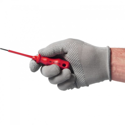 Отвертка диэлектрическая шлицевая SL2.5х75 K2 1000В ARMA2L 3 IEK A2L3-SC30-K2-SL-25-075 A2L3-SC30-K2-SL-25-075