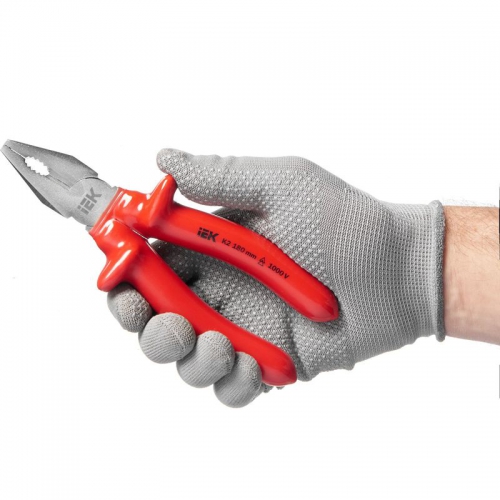 Пассатижи диэлектрические Profi 180мм 1000В ARMA2L 3 IEK A2L3-PL20-K2-180 A2L3-PL20-K2-180