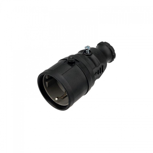 Розетка переносная влагозащ. с/з 16А IP20/44 каучук Rexant 111-005 111-005