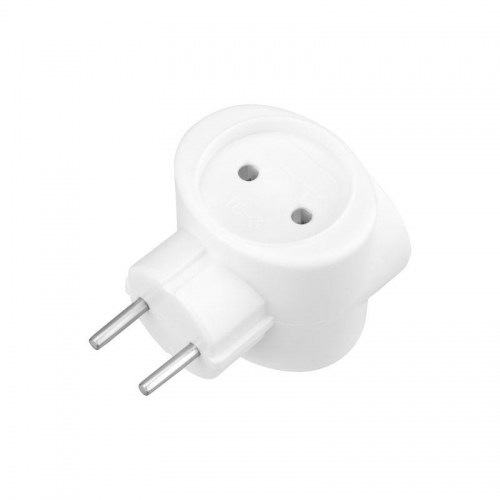 Разветвитель 3-м 6А IP20 220В биметал. бел. Rexant 11-1064 11-1064