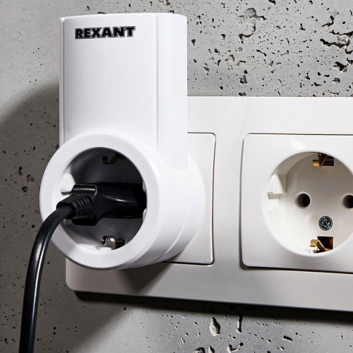 Розетка радиоуправляемая с пультом RX-001 (один пульт одна розетка) Rexant 10-6020 окт.20