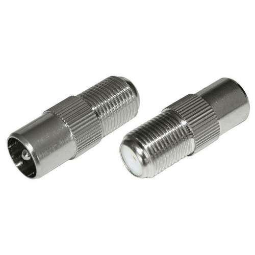 Переходник антенный гнездо F-штекер TV блист. Rexant 06-0025-A 06-0025-A