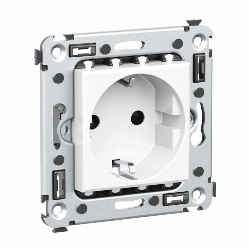 Розетка 1-м СП 2мод. Avanti 