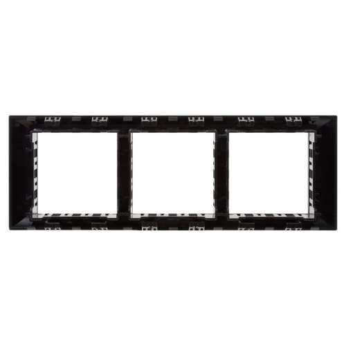 Рамка-суппорт 6мод. Avanti для In-liner Front черн. DKC 4402916 4402916