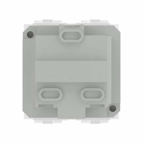 Розетка 1-м СП Brava 2мод. защ. шторки с заземл. бел. DKC 76482B 76482B