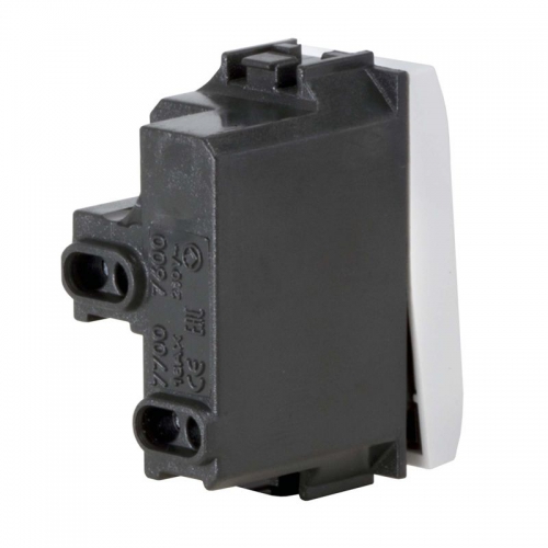 Выключатель 1-кл. 1мод. СП BRAVA 16А IP20 бел. DKC 76001B 76001B