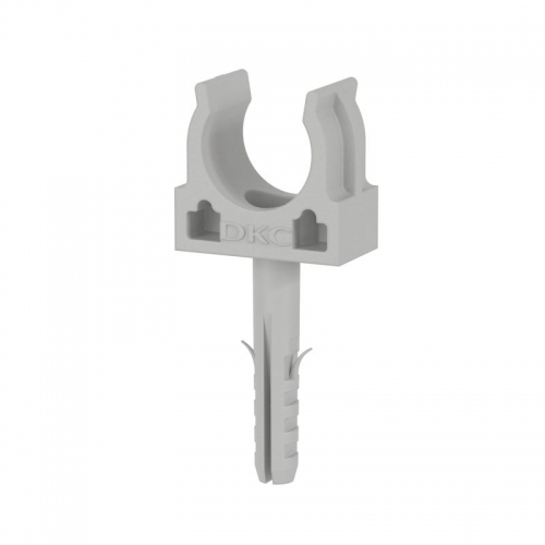 Держатель для труб (клипса) d16мм+дюбель с винтом DKC 51316 51316