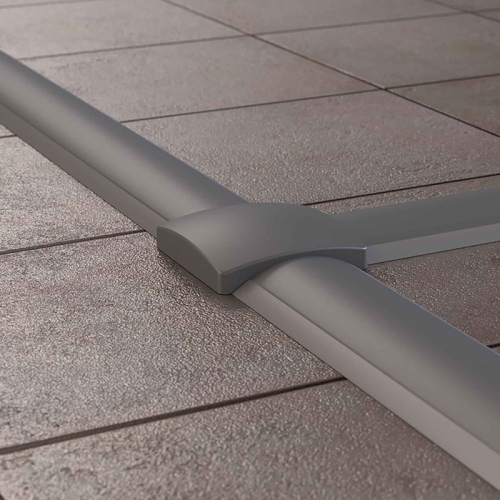 Кабель-канал напольный 50х12 L2000 пластик CSP-F G сер. DKC 01032 01032