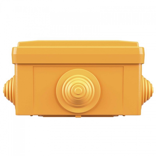 Коробка ответвительная FS 100х100х50мм 4р 450В 6А 4кв.мм с каб. вводами и клеммн. IP55 пластик. DKC FSB11404 FSB11404