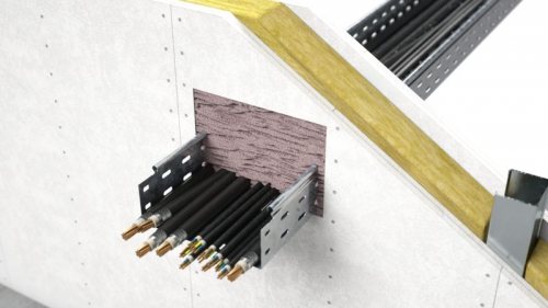 Пена двухкомпонентная огнезащитная баллон 330мл DKC DN1201 DN1201