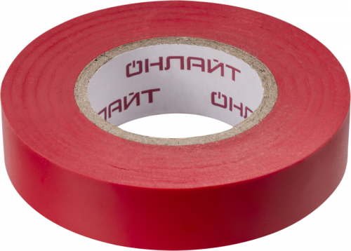 Изолента ПВХ 15мм (рул.20м) 71 678 OIT-B15-20/R красн. ОНЛАЙТ 71678 71678