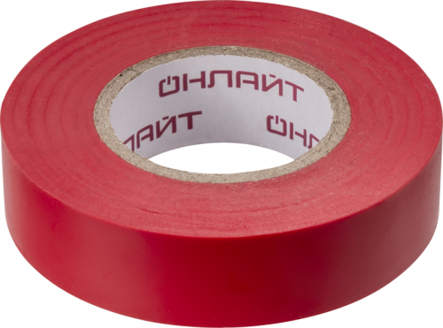 Изолента ПВХ 61 881 OIT-B19-20/R красн. ОНЛАЙТ 61881 61881