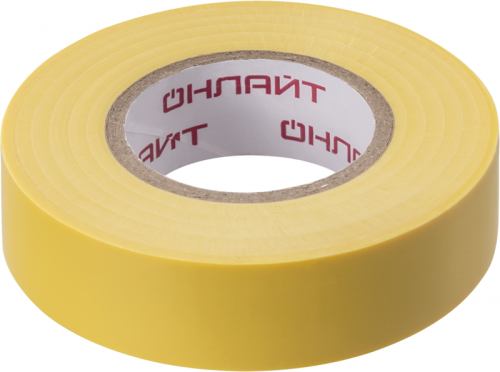 Изолента ПВХ 61 882 OIT-B19-20/Y желт. ОНЛАЙТ 61882 61882