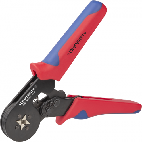 Пресс-клещи саморегулирующиеся 80 906 OHT-Pkv01-D-10 для втулочных наконечников 10кв.мм ОНЛАЙТ 80906 80906