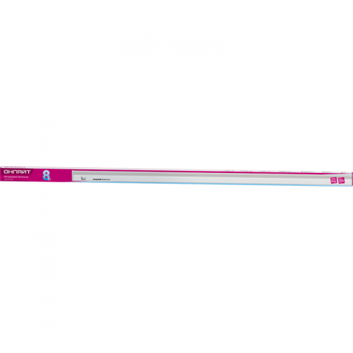 Светильник светодиодный 61 187 OLF-P1-8-4K-LED 8Вт 4000К IP40 720лм 176-264В с выкл. на корпусе ОНЛАЙТ 61187 61187