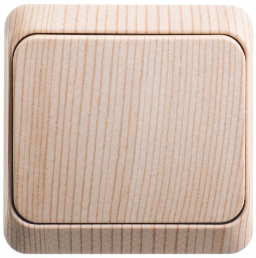 Выключатель 1-кл. ОП Этюд Дача 10А IP20 сосна SE BA10-001D BA10-001D