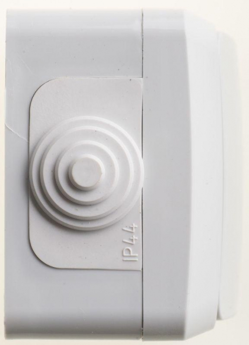 Переключатель проходной 1-кл. ОП Этюд 10А IP44 10AX сер. SE BA10-046C BA10-046C