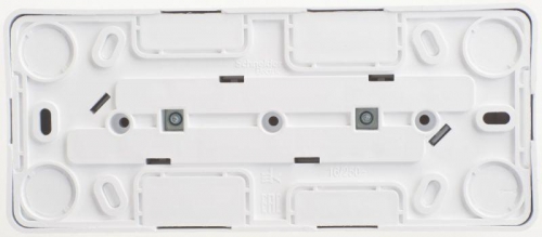 Розетка 3-м ОП Этюд 16А IP20 250В без заземл. без защ. шторок бел. SE PA16-009B PA16-009B