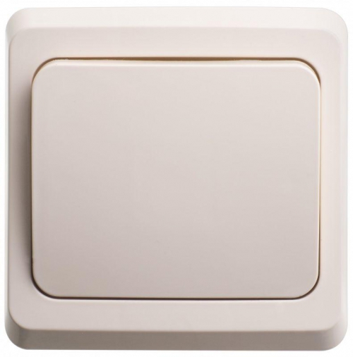 Переключатель проходной 1-кл. СП Этюд 10А IP20 крем. SE BC10-004K BC10-004K
