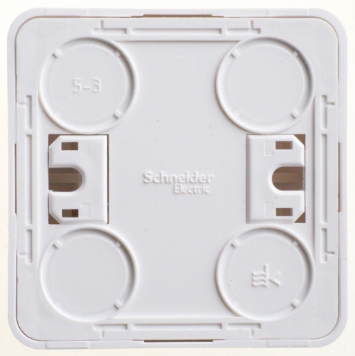 Выключатель кнопочный 1-кл. ОП Этюд 10А IP20 с самовозвратом бел. SE KA10-001B KA10-001B