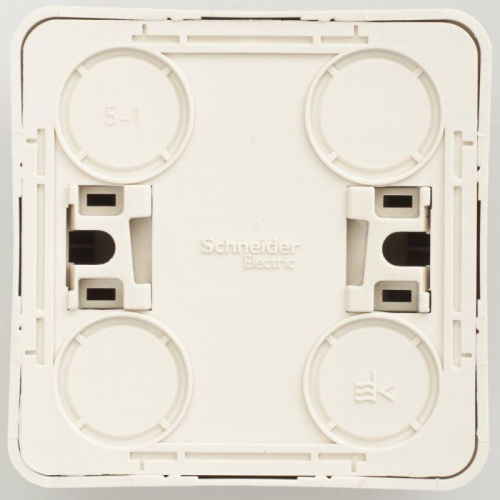 Розетка 1-м ОП Этюд 16А IP20 250В без заземл. без защ. шторок крем. SE PA16-001K PA16-001K