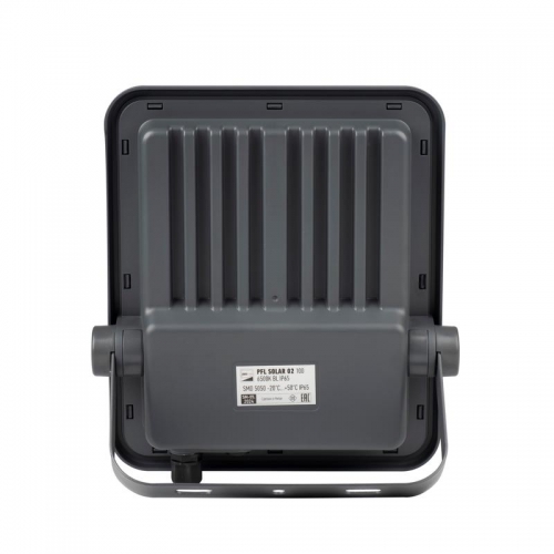 Прожектор светодиодный PFL SOLAR 02 100 6500К GR IP65 ДО с солнечн. панелью и пультом Pro+ JazzWay 5058477 5058477